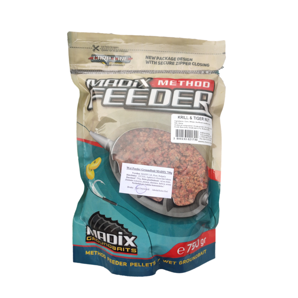 Wet Feeder Groundbait - Madix 750 g