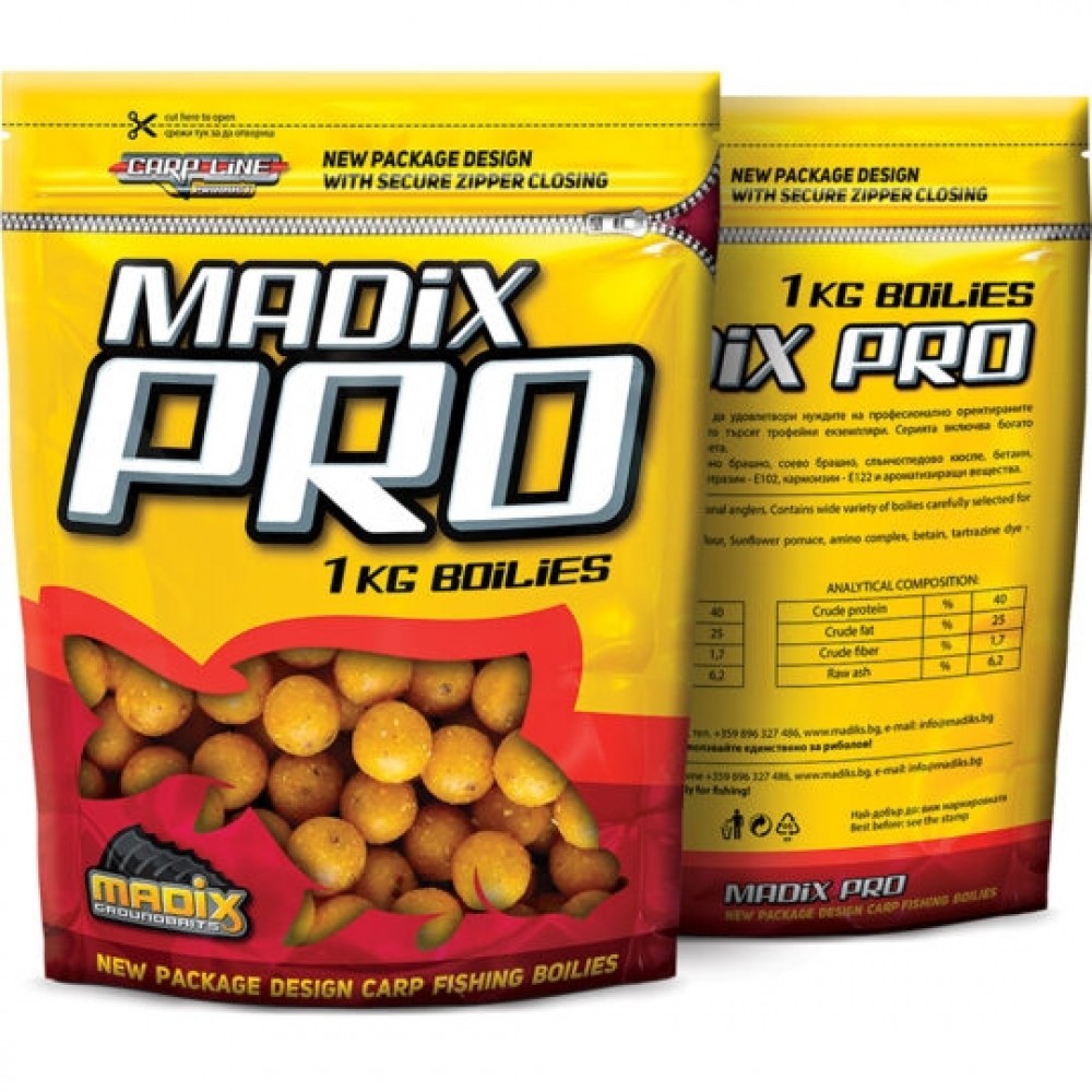 Hard Boilies Madix 16 mm / 800 gr