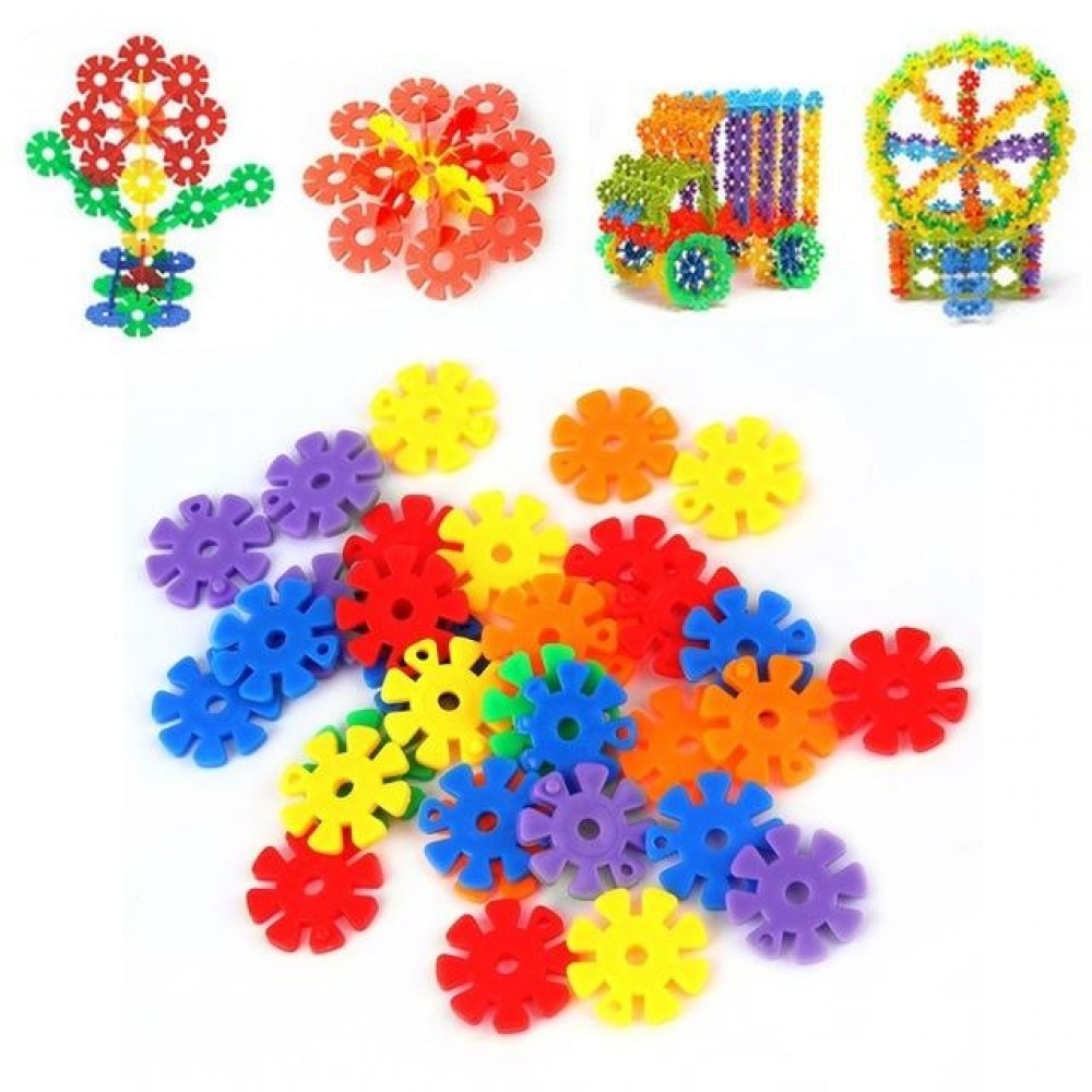 Farebné Puzzle Krúžky so zárezmi